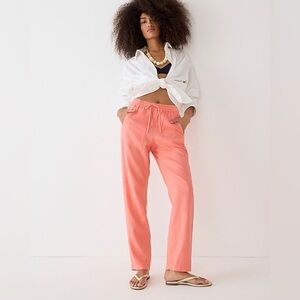 J Crew New seaside pant in linen blend
Item BF488
